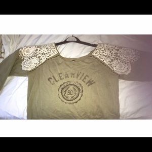 Free People Embroidered Hoodie